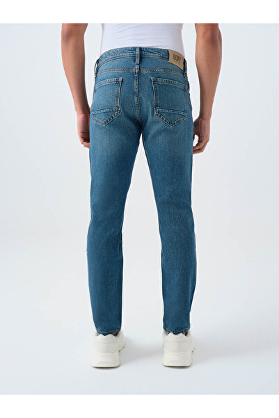 Loft Rıcardo Slim Fit Petrol Men's Jean Trousers Lf 2038750