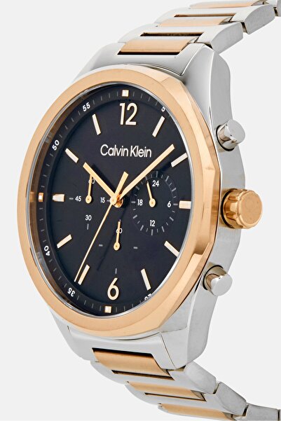 Calvin Klein Men 25200265 Stainless Steel Watch 45 mm, Silver