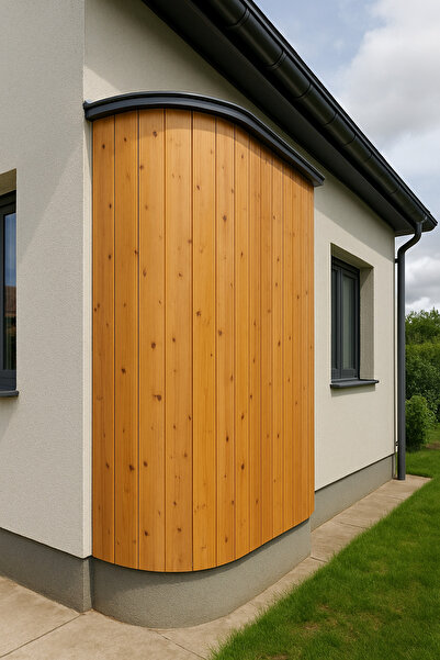 AĞAÇ AHŞAP ÇAM LAMBRİ BALIKSIRTI MODEL 250CM BOY