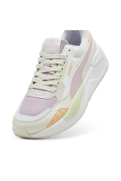 Puma 373108 87 X-Ray 2 Square Bej-Lila-Turuncu-Beyaz Kadın Spor A