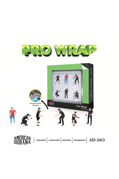 mini gt الديوراما الأمريكية AD-2413 Pro Wrap