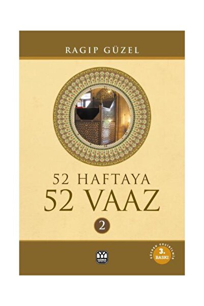 Yağmur Yayınları 52 Haftaya 52 Vaaz 2 (Ciltli) / Yağmur Yayınları / Ragıp Güzel