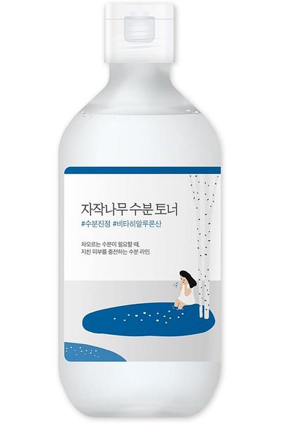 Round Lab Round Lab BIRCH JUICE MOISTURIZING TONER 300ml - Tonic facial hidratant și liniștitor