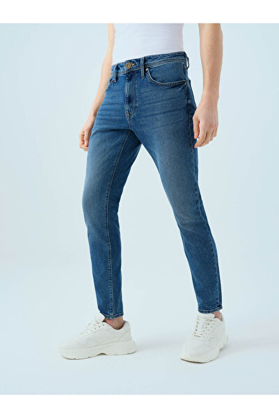 Loft Rıcardo Slim Fit Blue Men's Jean Pants Lf 2039131