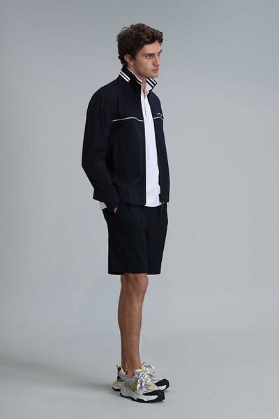 Lufian Μπλε ανδρικό σορτς αθλητικό σορτς Navy Blue
