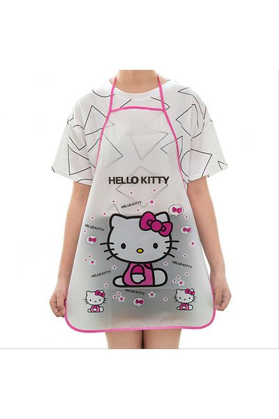 Choice WQ-KT-1 New Anime Peripheral Sanrio Apron Hello Kitty Fashionable Kitchen Cute Waterproof Ladies Car