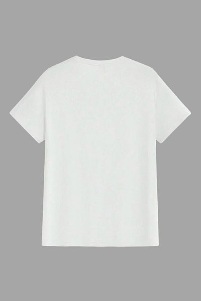 GENIUS STORE Ανδρικό T-Shirt Standard Fit Basic Crew Neck T-shirt BASIC-MANLESS1