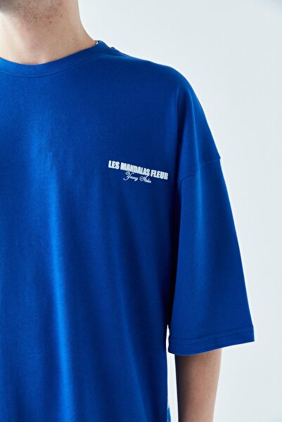 VAMOSCLO Saks Кольоровий LES MANDALAS Oversize T-Shirt - З принтом на спині