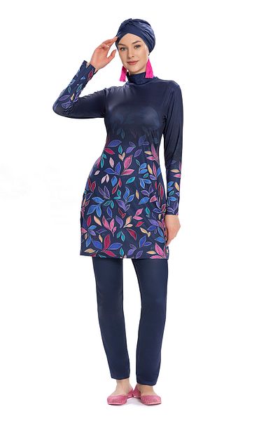 REMSA Lycra Full Covered Μαγιό 280-522 Navy Blue