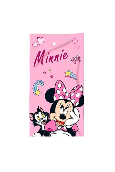 Minnie Mouse Children's bath towel, 100% cotton, 70x140 cm, multicolor, Minnie Mouse