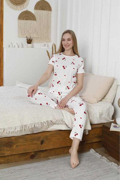 LİLA İÇ GİYİM SET Pijama PEGASUS CU MANECĂ SCURTĂ