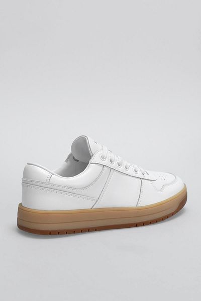 Lufian Alexis White Women's Genuine Leather Sports Shoes