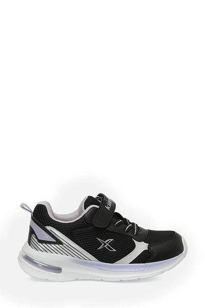Kinetix Loks Tx Fx Black-Lilac-White Girl's Sports Shoes