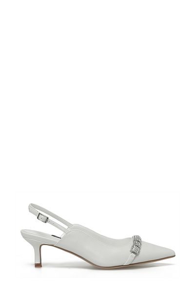 Nine West LOVEME 4FX - White Women's Heeled Sandals