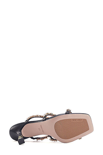 Nine West Papuci cu toc pentru femei Macai 3pr negri