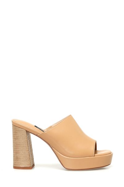 Nine West Canbe 4fx Tan Damen-Hausschuhe mit Absatz