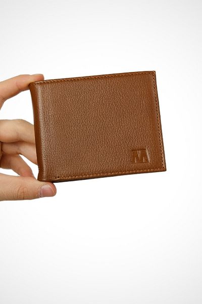 MFT Leather Design Bond 7110 Ανδρικό πορτοφόλι από γνήσιο δέρμα Claret Red