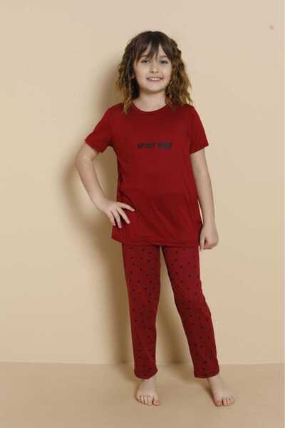 LİLA İÇ GİYİM SET DE Pijamale CU MÂNECĂ SCURTĂ MILAN pentru copii