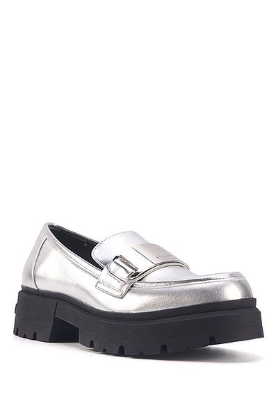 Nine West TREBO 3PR Silver Women's Loafer