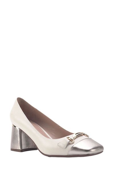 Nine West BEHNA 3FX - Cream Women's Heeled Shoes