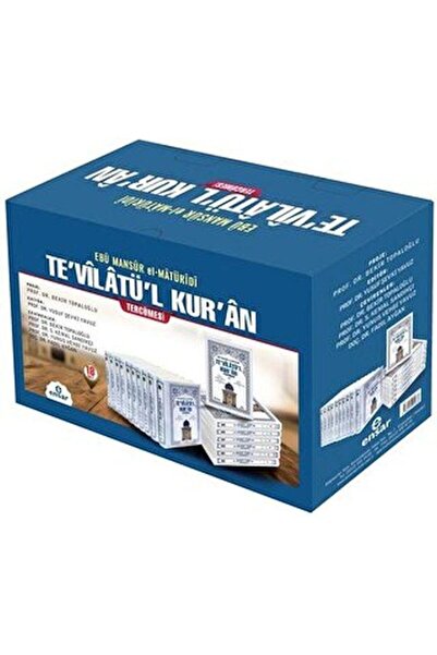 Ensar Neşriyat Te'vilatü'l Kur'an Tercümesi Seti-18 Kitap Takım