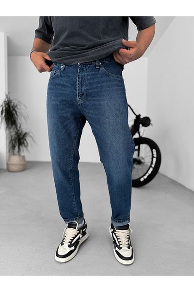 BYBASICMAN Dark Blue Washed Boyfriend Gj-16725