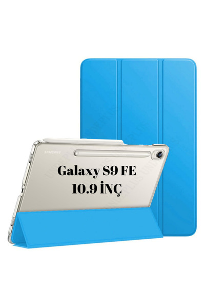 UnDePlus Galaxy Tab S10 Lite FE/S10/S9 FE/S9 Uyumlu Kılıf Pu Deri Smart Stand...