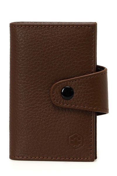 lumberjack LEATHER PATLI DKY 4FX Hellbraune Herren-Geldbörse