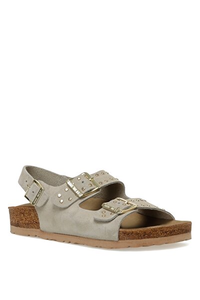 Nine West Rıla2 3Fx Sand Color Women's Thick Sole Sandals