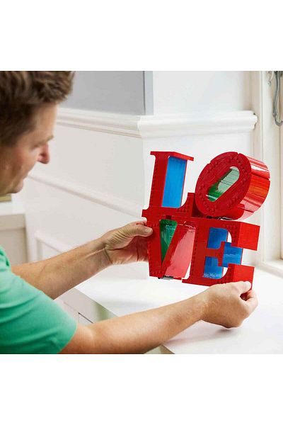 LEGO ® Art LOVE، هدية للأزواج وفكرة ديكور المنزل 31214