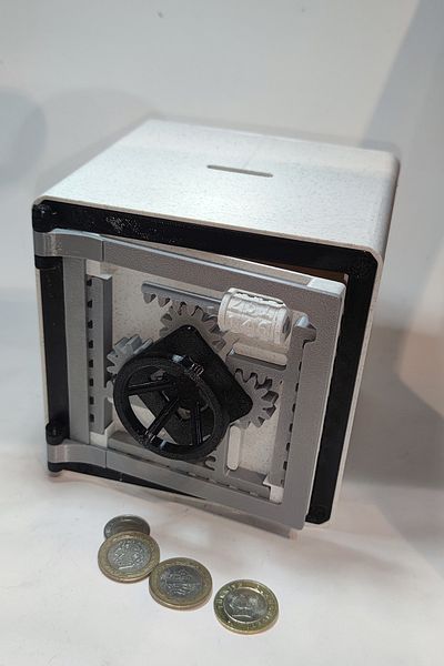 hoga Rotary Lock Piggy Bank Safe