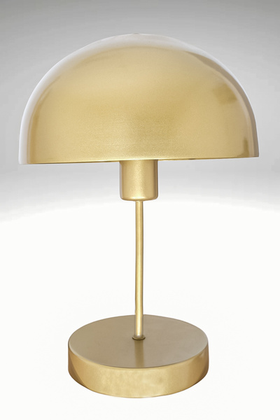Fer Avize Venetian Mushroom Metal Hat Lampshade Modern Design Wired Table Lamp Night Light