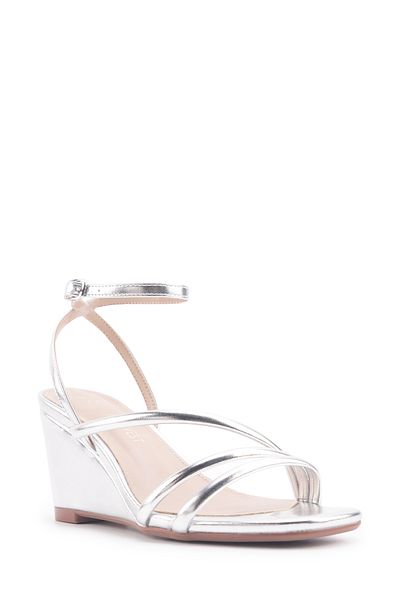 Nine West JUNE 4FX Silver Sandale confortabile pentru femei