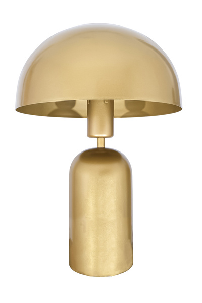 Fer Avize Milano Mushroom Metal Hat Lampshade Modern Design Wired Table Lamp Night Light