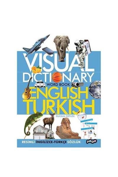 Pogo Çocuk Visual Dictionary Word Book English Turkish