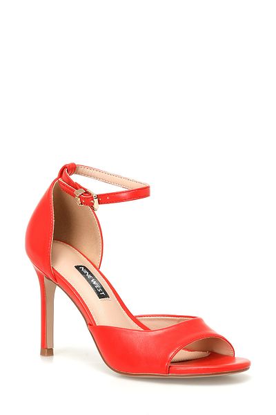 Nine West Perra 3Fx Red Women's Heeled Sandals