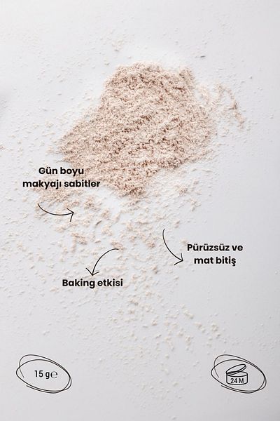 h.OLA Baking Powder |   Makeup Setting Powder |   Transparent