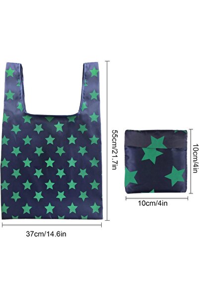 Streak Pazar Market Kamp Plaj Mini 37x55 cm Cep Çantası Katlanır Pratik Alışv...