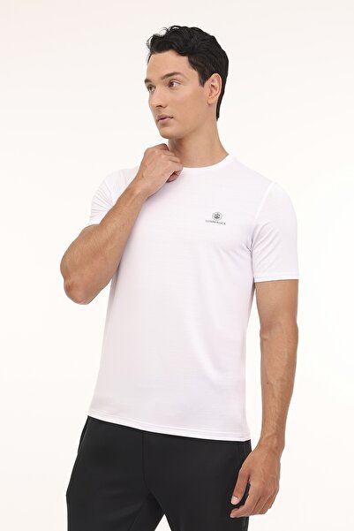 lumberjack Ανδρικό κοντομάνικο μπλουζάκι ML TIM 11ELG1010 4FX Λευκό