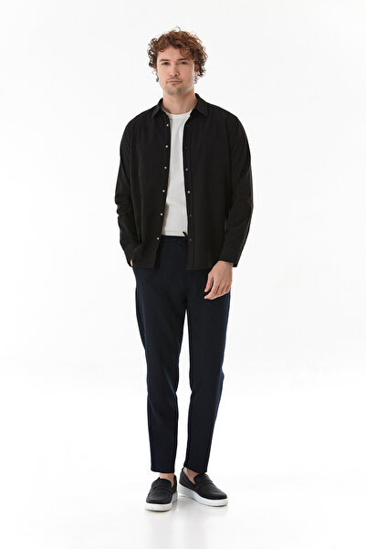 Fulla Moda Basic Çıtçıtlı Gabardin Gömlek