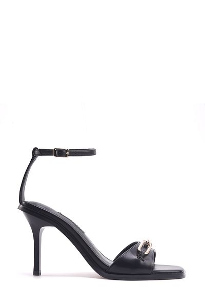 Nine West ALINASE 4FX - Black Women's Heeled Sandals