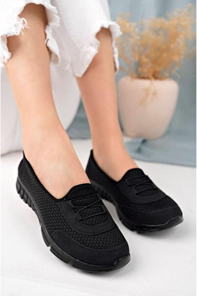 Tomato Bags حذاء نسائي شبكي مريح ذو نعل ميموري مع حقيبة