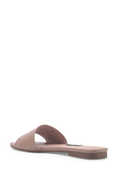 Nine West Γυναικείες φλατ παντόφλες Peace 3fx Brown