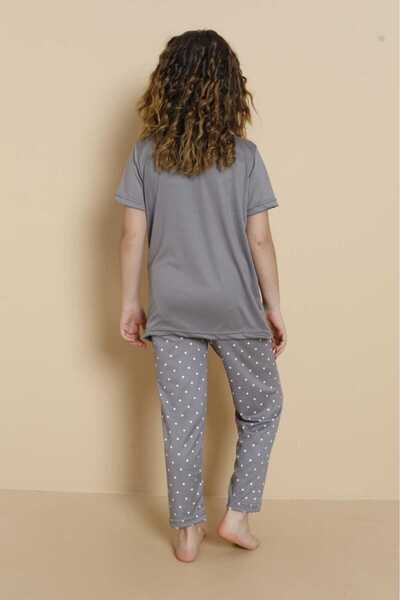 LİLA İÇ GİYİM SET DE Pijamale CU MÂNECĂ SCURTĂ MILAN pentru copii