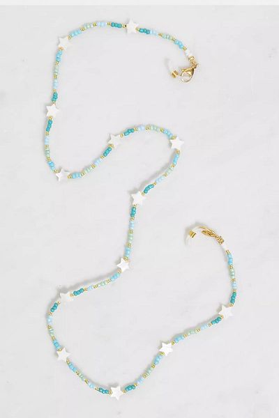 New Obsessions Starry Blue Bead Eyeglass Lanyard