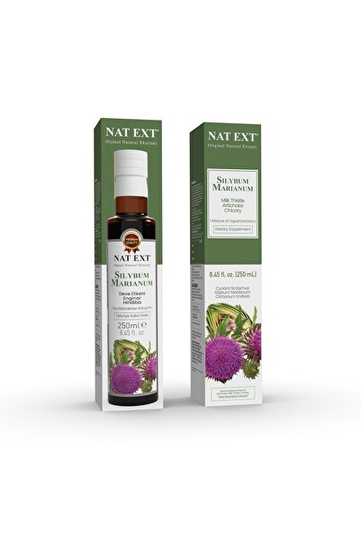 İmmu-Nat Nat Ext Sılybum Marıanum Deve Dikeni Enginar Hindiba Sıvı Ekstraktla...