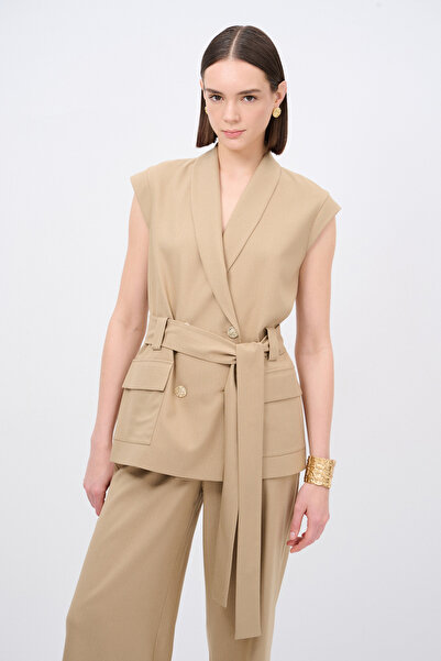 Love My Body Çizgli Yelek