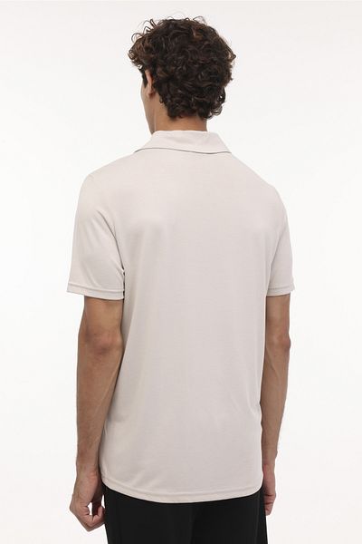 lumberjack Ml Luke 12Itl1061 4Fx Beige Men's Short Sleeve T-Shirt