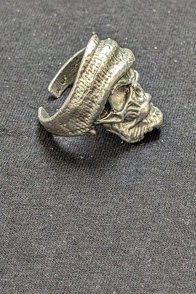cheetah quality Skull Vip a Grade Tarnish Resistant Adjustable Men Ring
