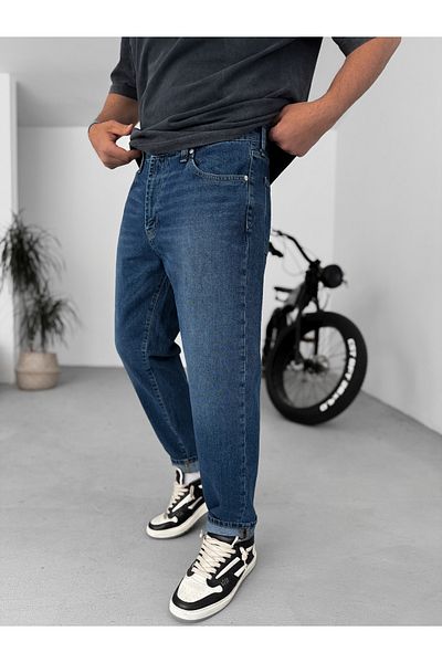 BYBASICMAN Dark Blue Washed Boyfriend Gj-16725